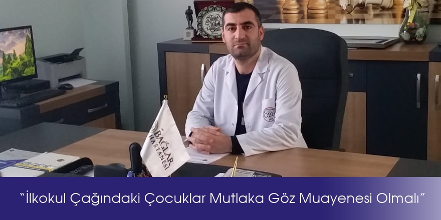 Uzman Goz Doktorundan Onemli Tavsiyeler Diyarbakir Ozel Baglar Hastanesi